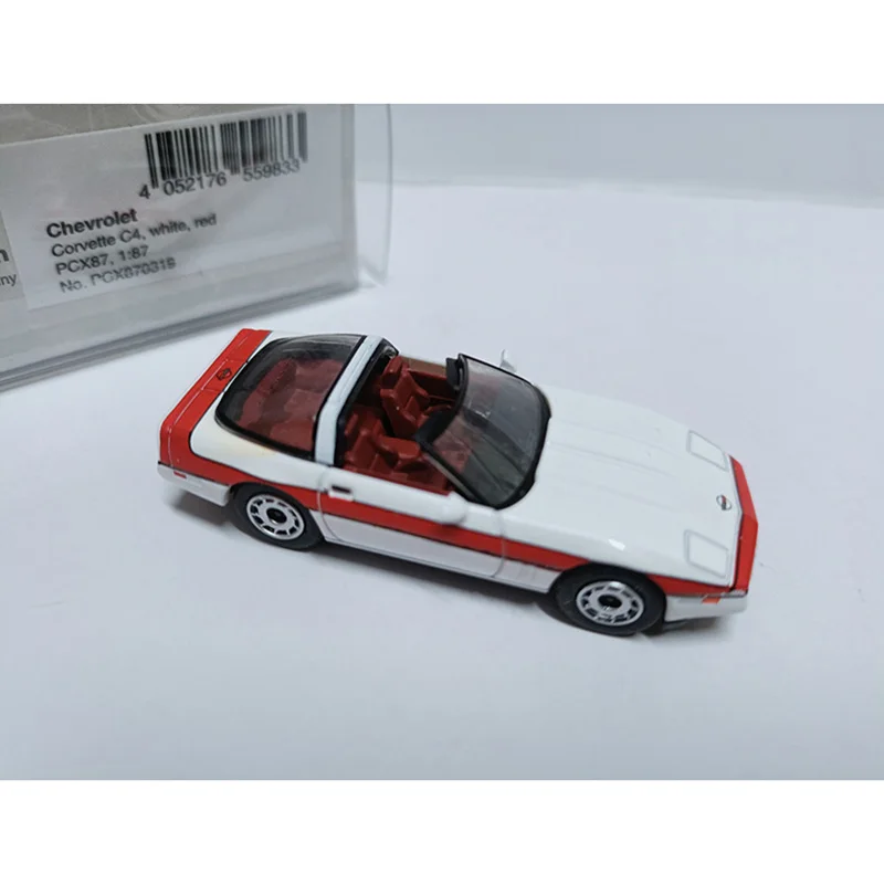 Ornements de collection de modèles de voiture en plastique C4, échelle 1:87