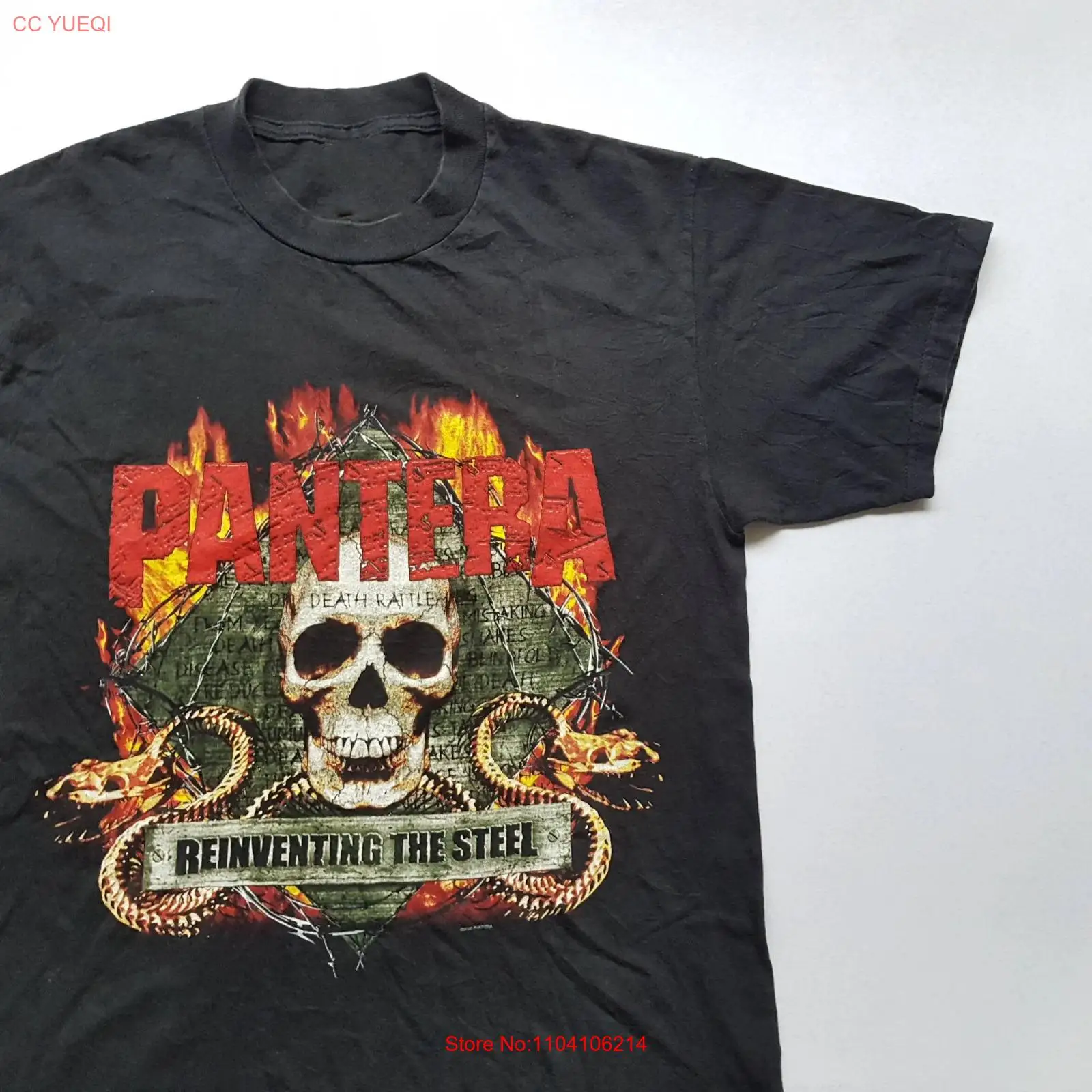 

Vtg Panteraa band Black Color Cotton All Size T Shirt Gift For Friend SG292