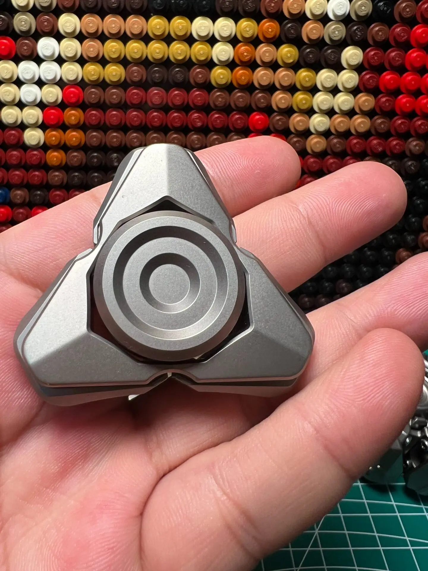 Used EDC Garlic Q Edc Sprocket Fidget Spinner