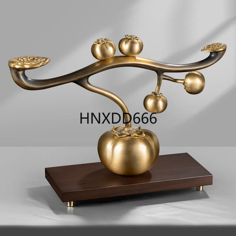 Brass everything goes well, home furnishing, living room TV cabinet, entrance decoration