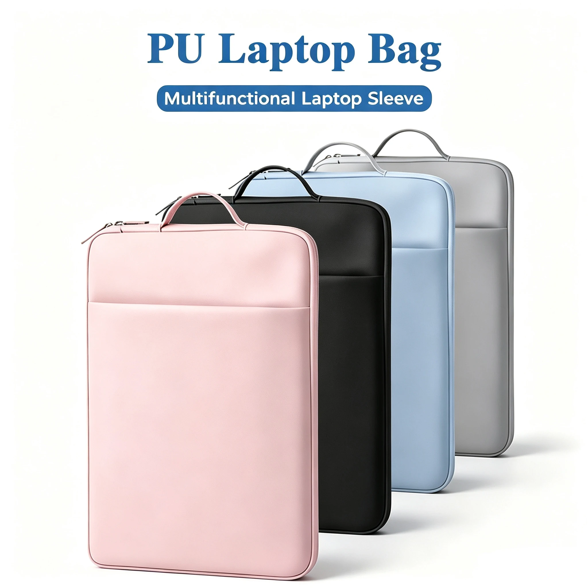 Laptop Sleeve Waterproof Cover 11 15.6 Inch Laptop Handle Bag For Macbook Huawei Xiaomi HP Dell Lenovo iPad Notebook Accessories