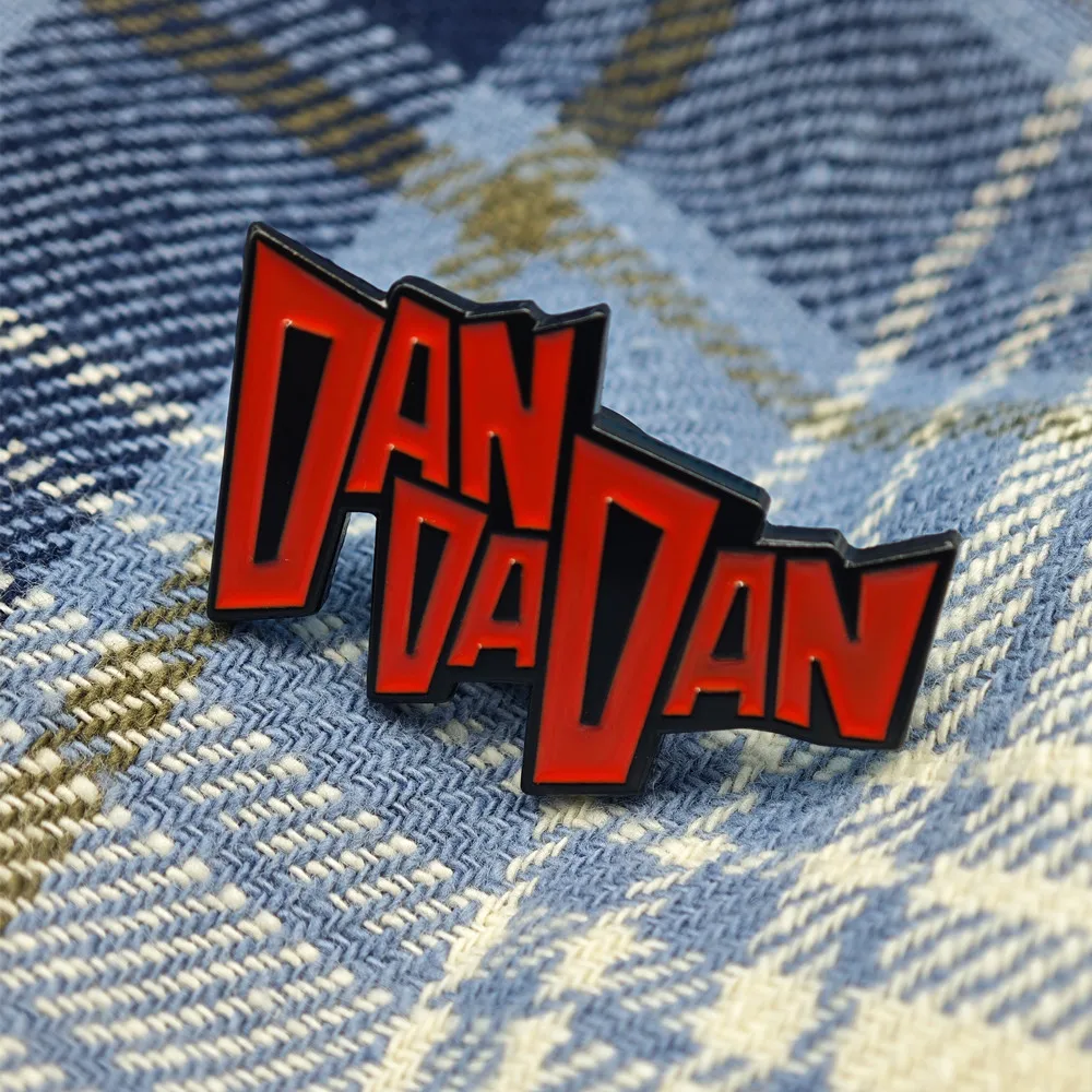 Dandadan-Pin esmaltado con logotipo de Anime de TV, Pin de solapa, insignia de Manga, broche bonito, regalo, joyería divertida