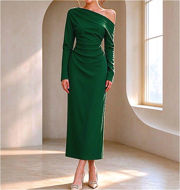 Roupas femininas - vestido casual e moderno, novo estilo 2026