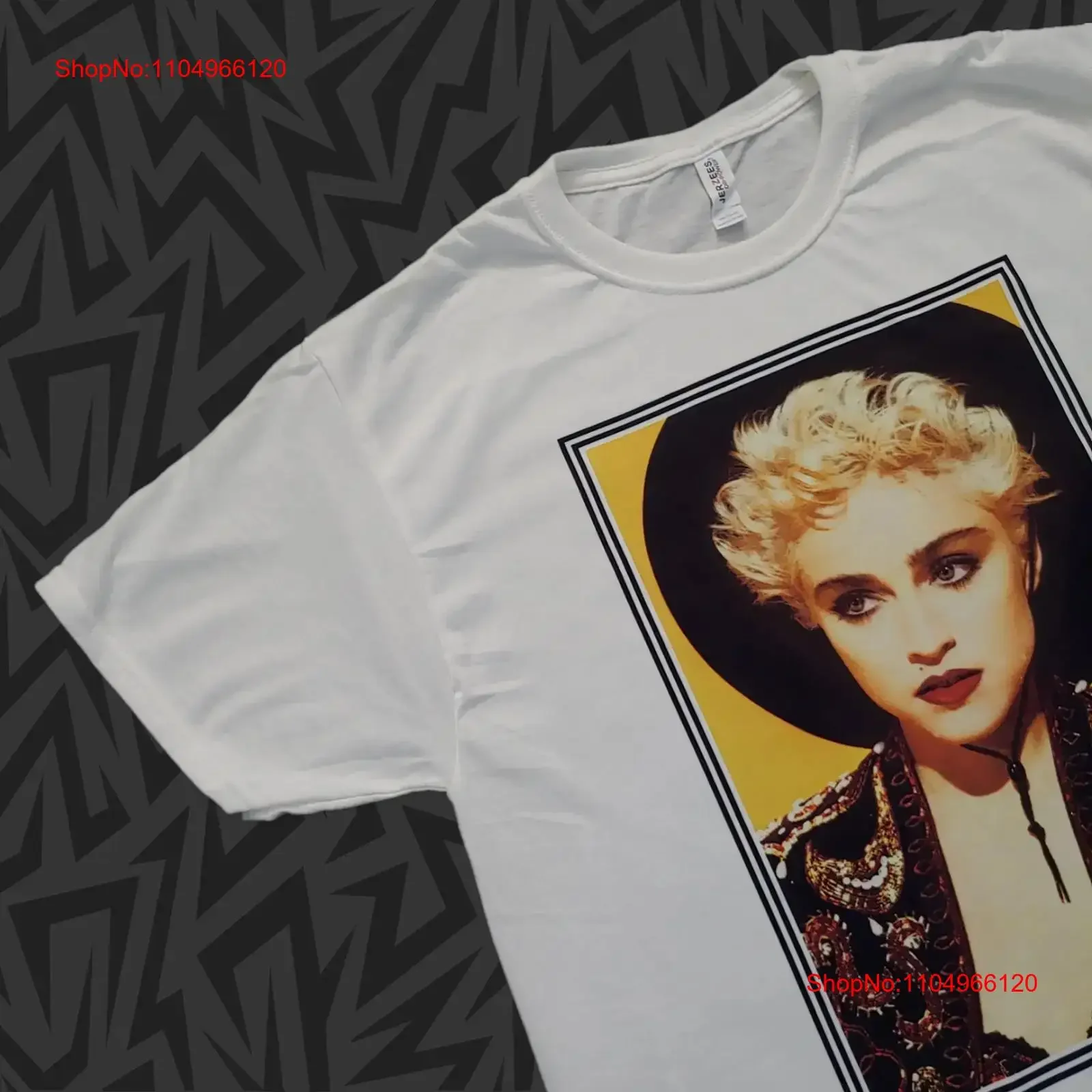Nueva camiseta MADONNA You Can Dance Era 1987 80s Pop Music Pick talla S 2XL vintage lavado transpirable cómodo streetwear homme