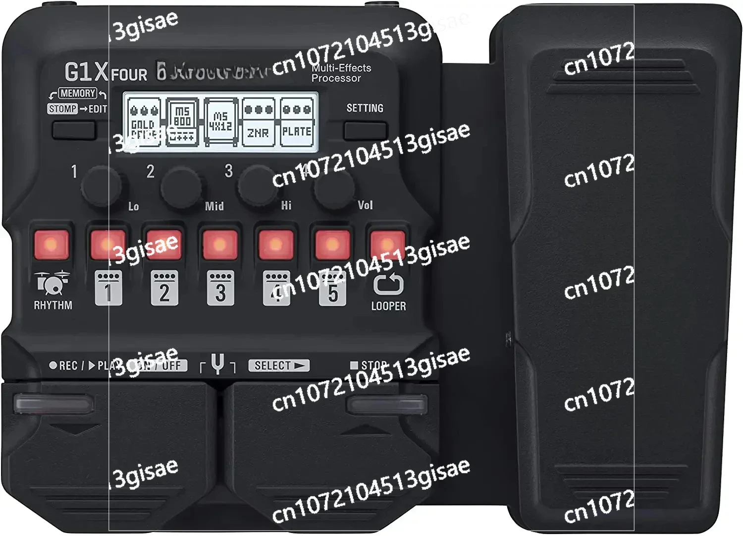 G1 FOUR G1X FOUR Гитарный мультиэффектный процессор с педалью Emoji