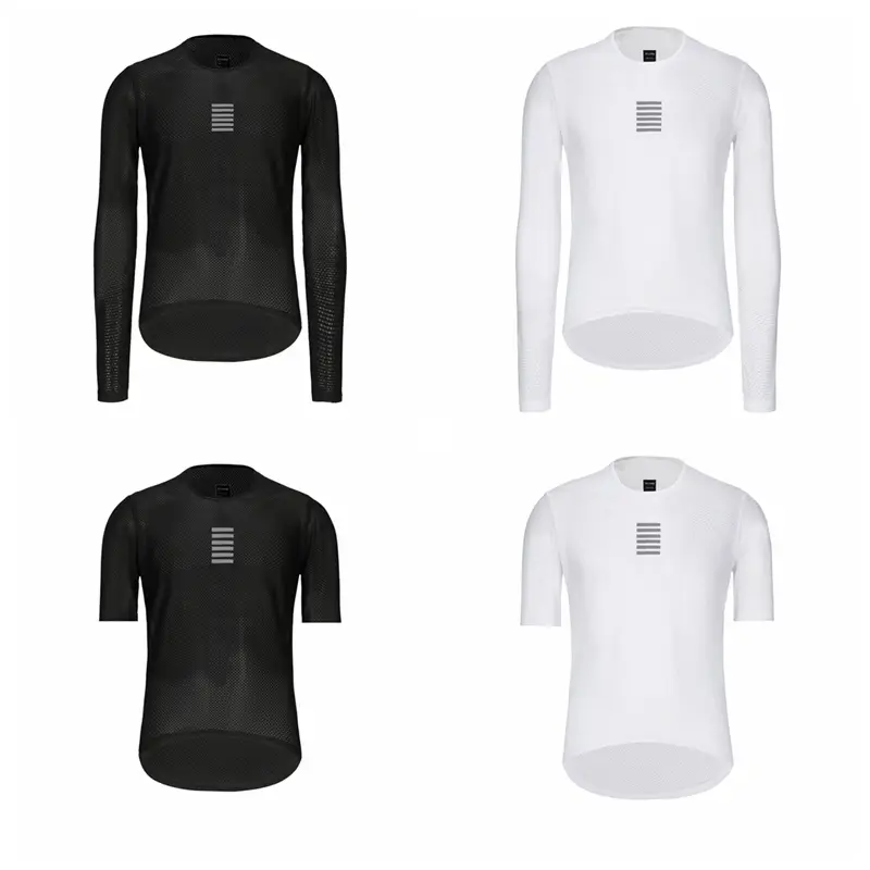 Rsantce 2023 camada base de ciclismo manga longa bicicleta esportes camisa roupa interior corrida camisa camisa undershirt