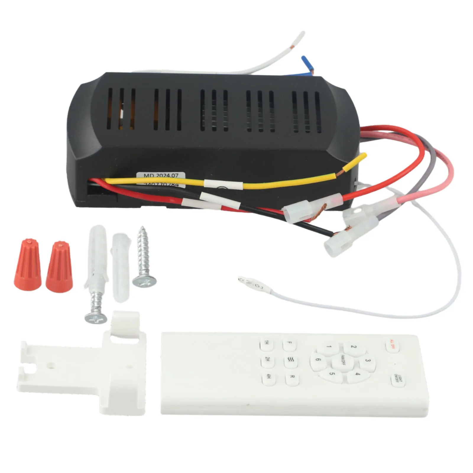 Ceiling Fan Light Remote Control Kit Variable Frequency High Voltage 90-300V 6 Wireless For Home Lighting Switch