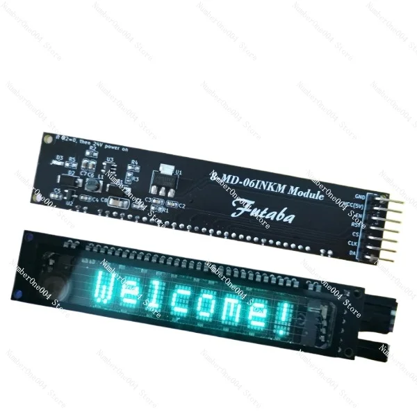 8-MD-06INKM Module FUTABA Lattice C51 Display STM32 Module VFD Fluorescent Screen 8MD06INKM