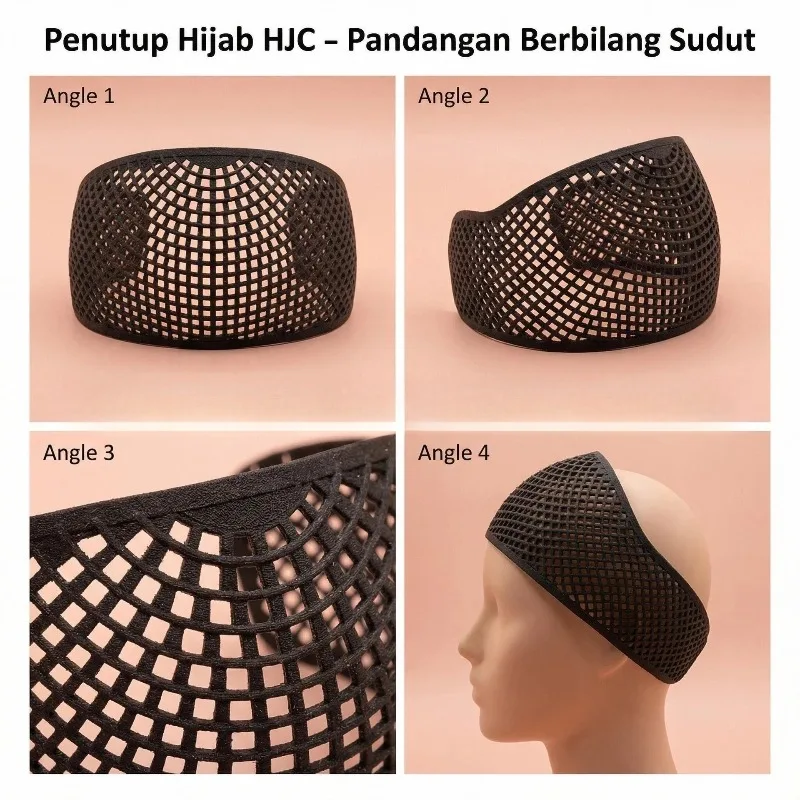 

Non-Slip Women's Head Cap - Stay-in-Place Design for Headscarves, Breathable & Lightweight for Travel & Sports