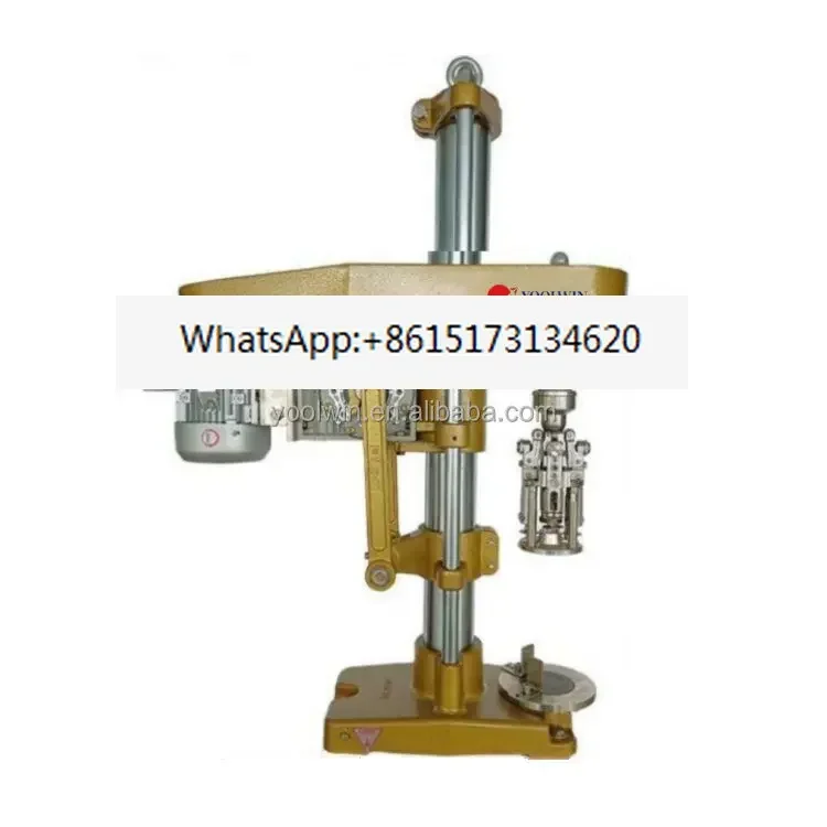 High quality semi-automatic olive oil whiskey metal capping machine/aluminum capping machine price