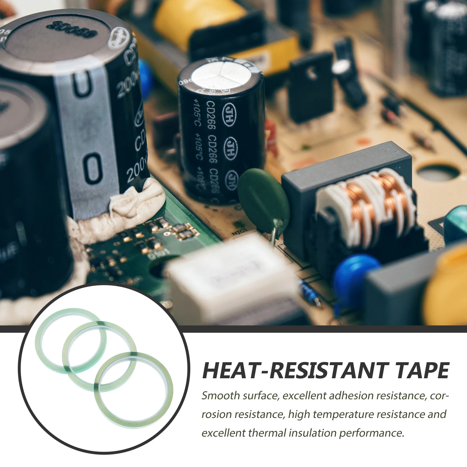 

High Quality Heat Resistant Tape Wear-Resistant Thermal Adhesive Multi-Function High Temperature Glue for Electronics