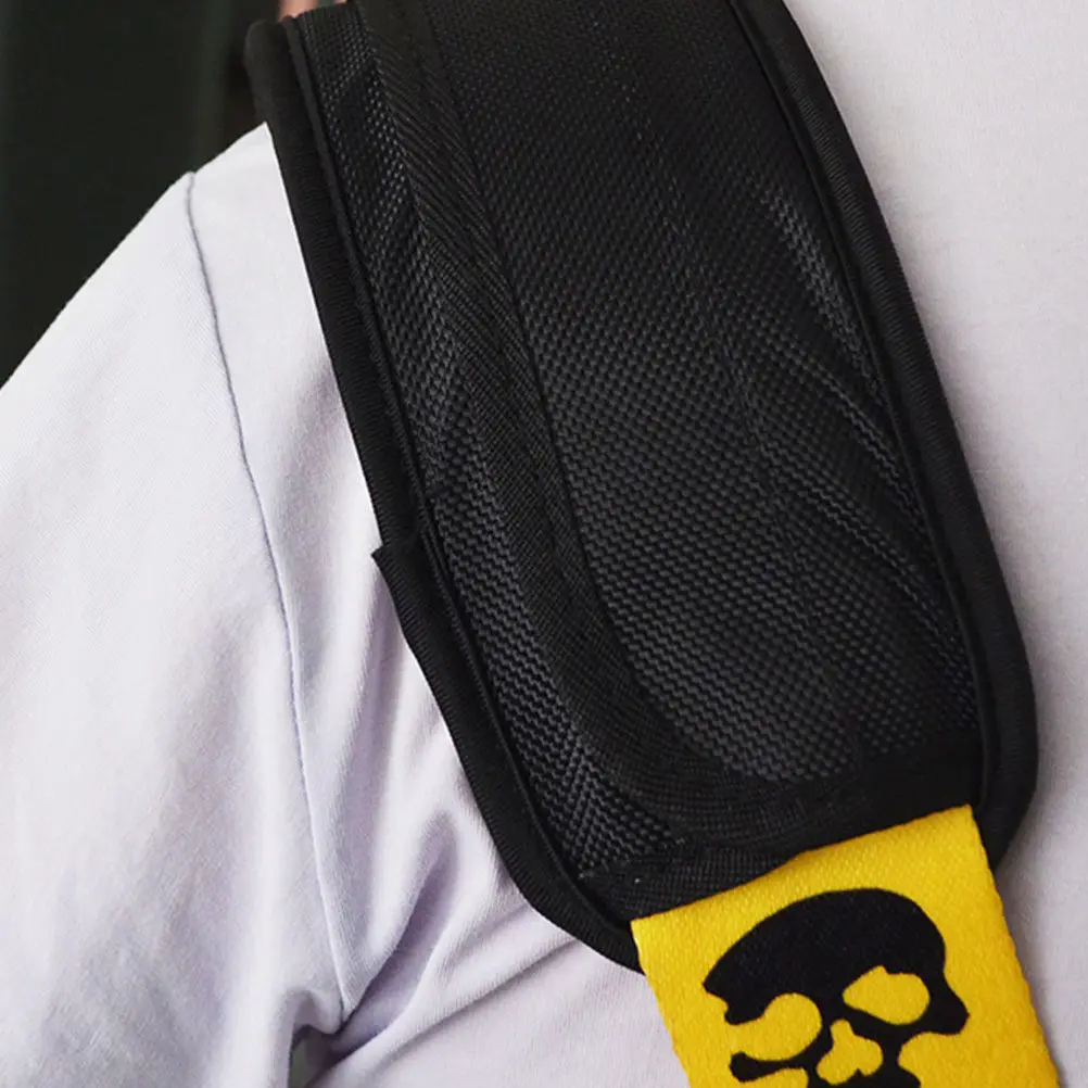 Backpack Shoulder Pad Hiking Bag Pressure Relief Widened Cotton Polyester Shoulder Strap Pad Decompression Thickened Weight
