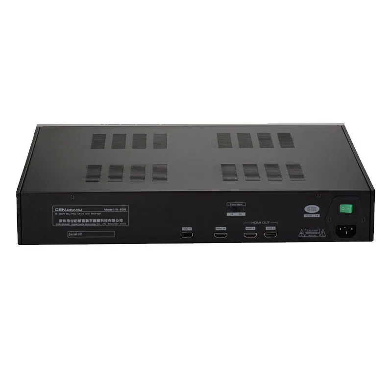 CEN GRAND 9I-BDR 9i-ad/5I-AD 4K unidad de CD Blu-ray plateada/caja de extracción Dual separación de Audio y Video Dual