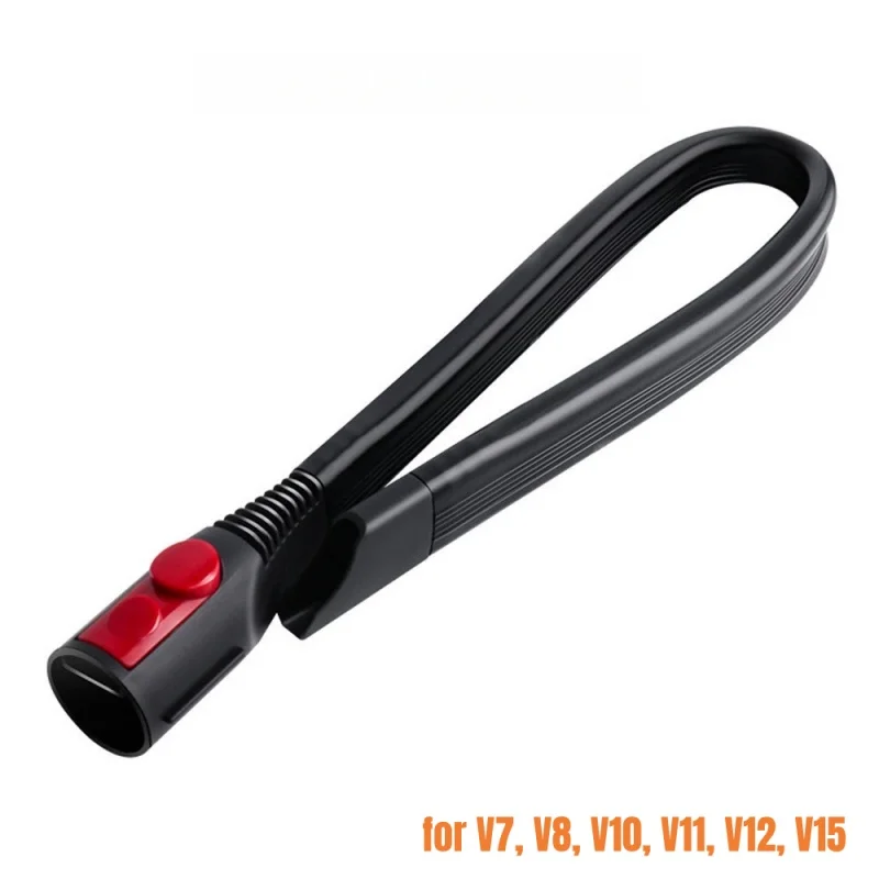 Ferramenta de fenda flexível, compatível com v7, v8, v10, v11, v12, v15 aspirador sem fio para ventilação de secador, detalhamento de carro, limpeza de lacunas e cantos