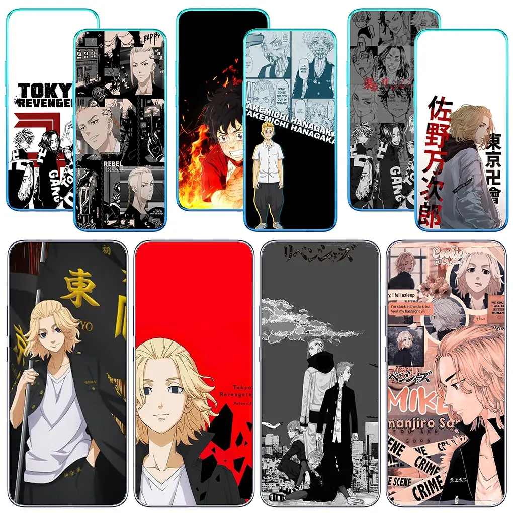 Tokyo revengers Hinata Mikey Naoto for Motorola Moto G13 G14 G53 G54 G62 G72 G82 G84 E13 E20 G42 G32 G23 G22 G52 Phone Case