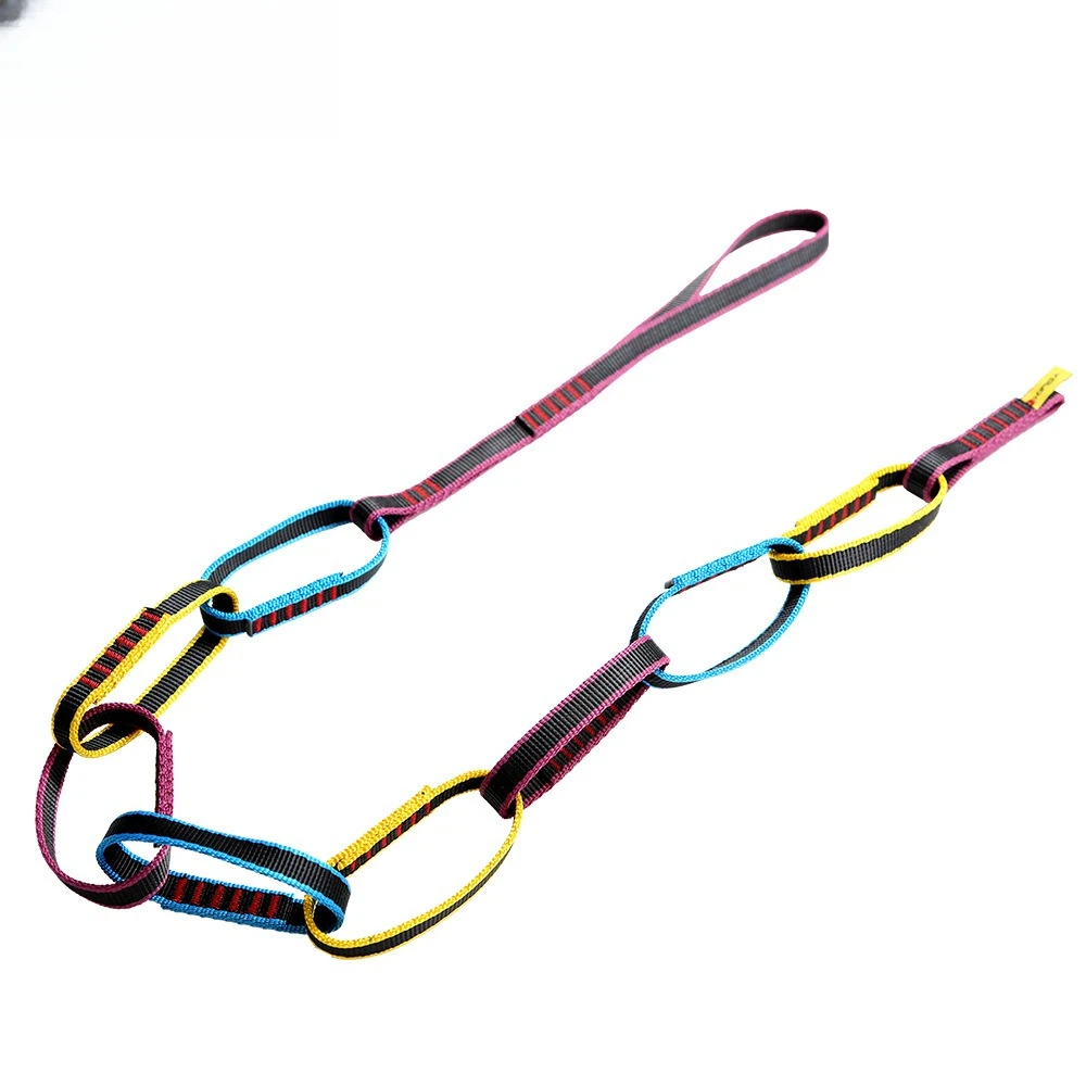 

Be suitable for outdoor mountaineering equipment Rock climbing downhill forming flat belt ring equipment