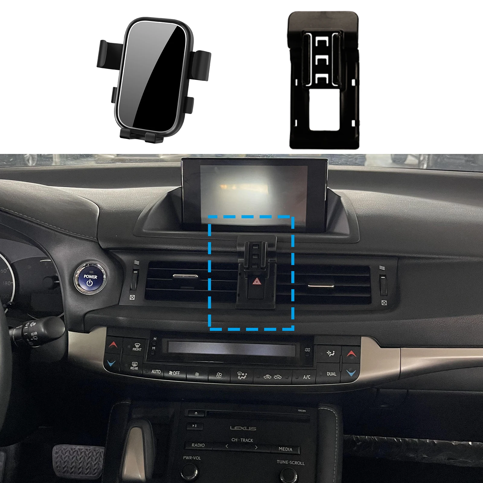

Stand Auto Accessories GPS Bracket Navigation Car Mobile Phone Holder for Lexus CT ct200h 2011-2014 2015-2019 2020-2023