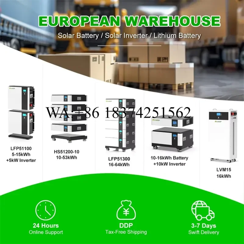 Wmwmnu All in One Solar System Inverter and Battery 10KWH 15KWH 20KWH 30KWH Lithium Batteries Solar Energy Storage System