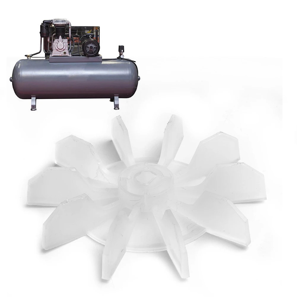 Plastic Compressor For Fan 135mm Outer Diameter 14mm Shaft Hole For Direct On Line Motor Quiet Low Noise Replacement Part