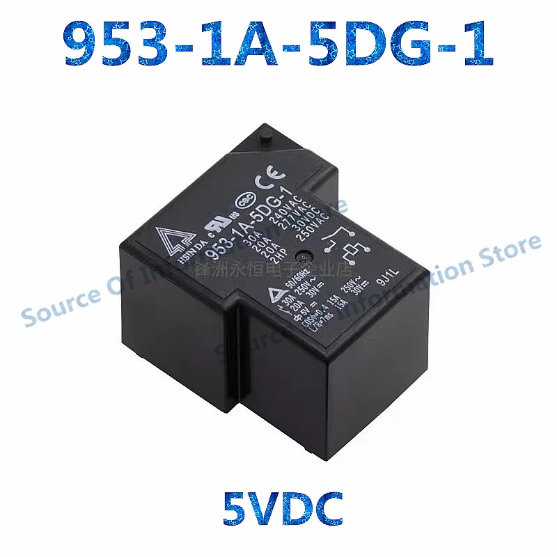 953-1A-12DG-1 953-1A-24DG-1/5DG-1 5VDC 12VDC 24VDC 4Pin 30A power Relay 100% New