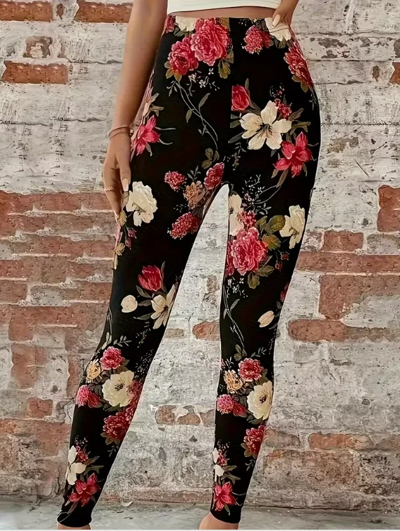 

Women's 3D Print Leggings Stretchy Workout Leggings Slim Tights Sexy Yoga Pants Trendy Cool Trousers Fashion