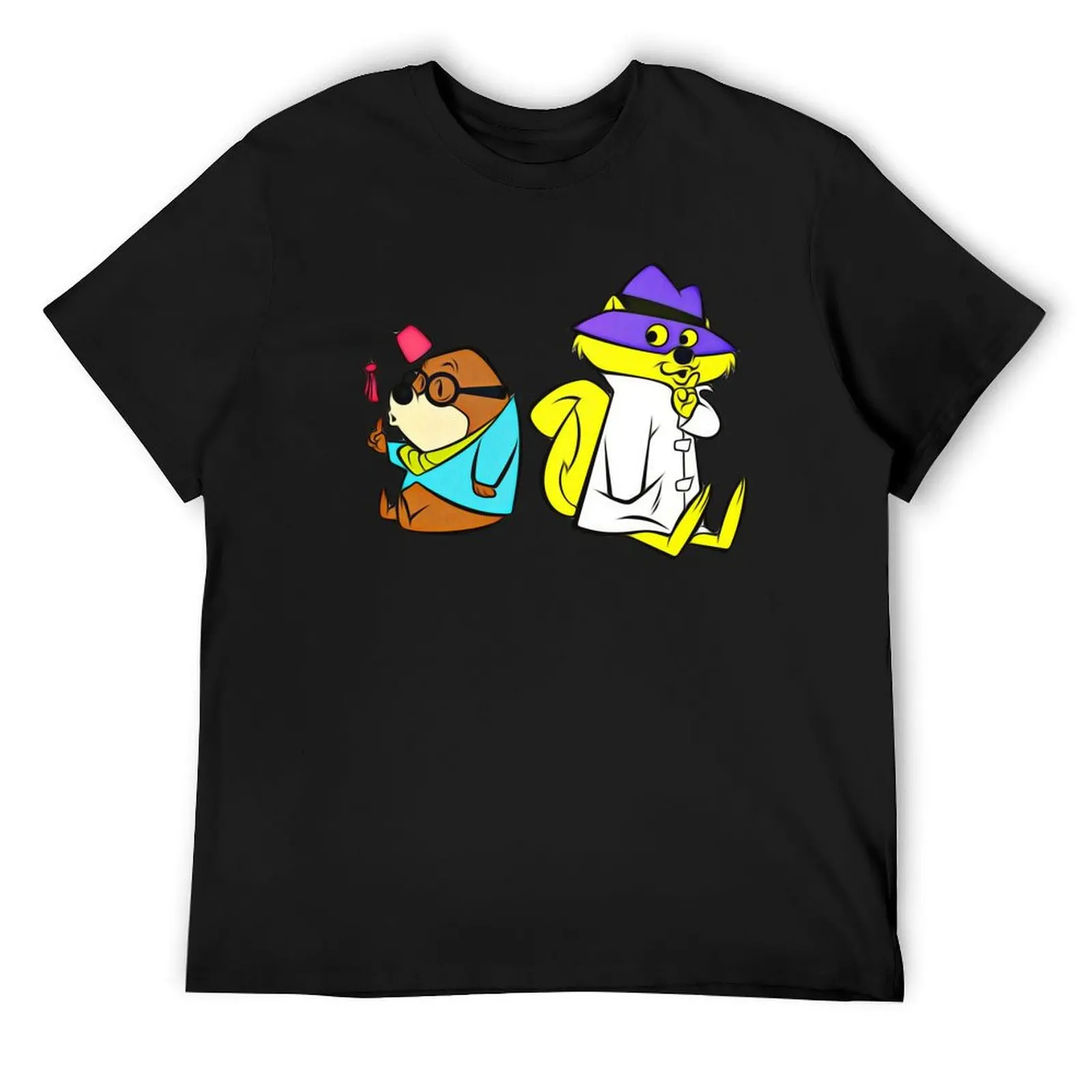 

secret squirrel and morocco mole T-Shirt sublime funny meme t-shirts funny costumes heavyweight t shirts for men