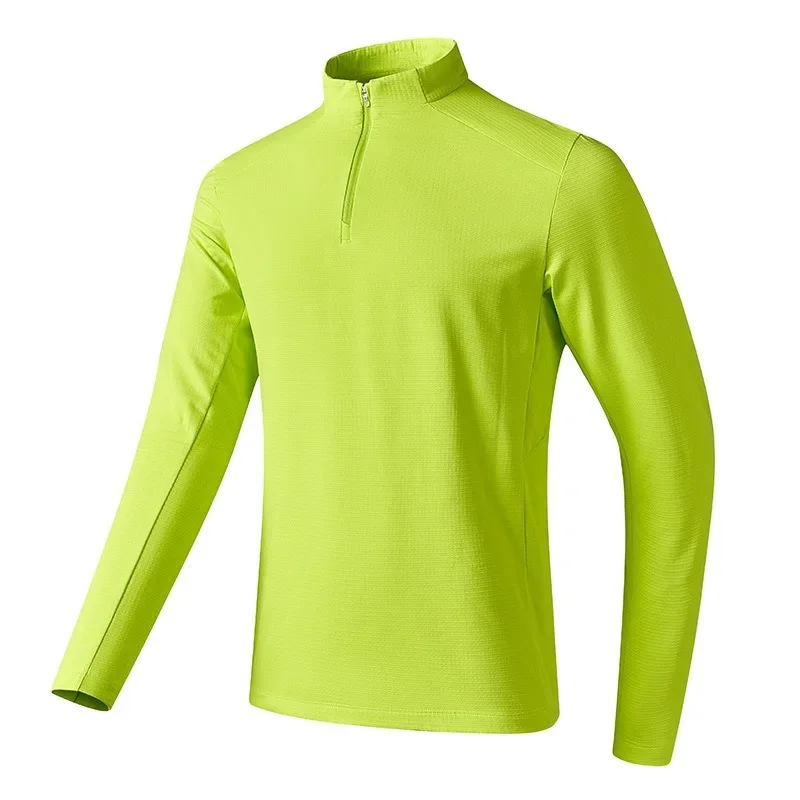 تي شيرت رجالي لخريف وشتاء 2026 بالأشعة تحت الحمراء البعيدة للتدفئة كاجوال رياضي قابل للتمدد سريع الجفاف #5