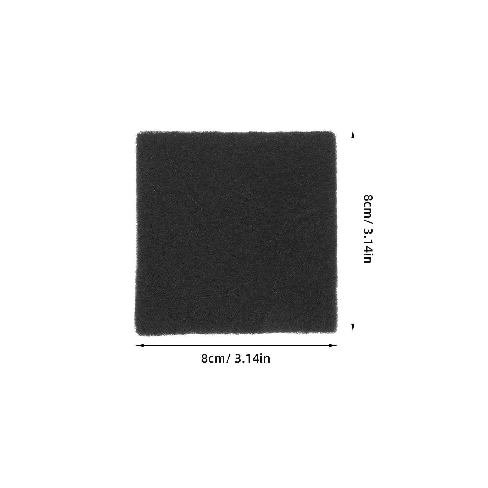 10Pcs Portable Censer Fireproof Cottons Insulating Mat for Daily Life Protection Against Fire Censer Fireproof Cottons