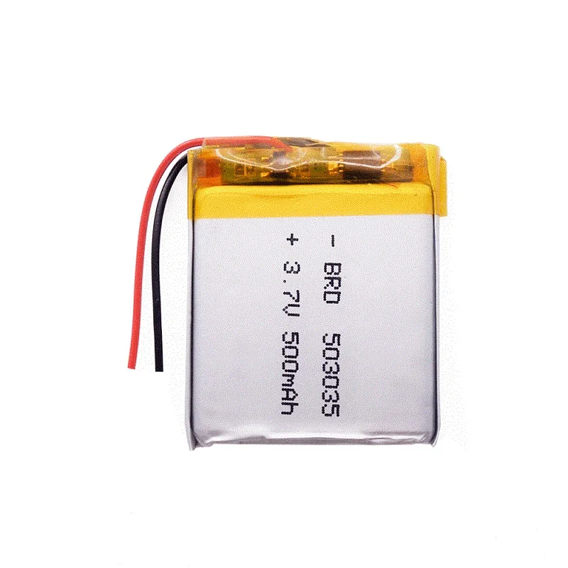 503035 3.7v 500mah akumulator litowo-polimerowy 3. 7V li po jonowy akumulator lipo do nawigacji GPS dvd