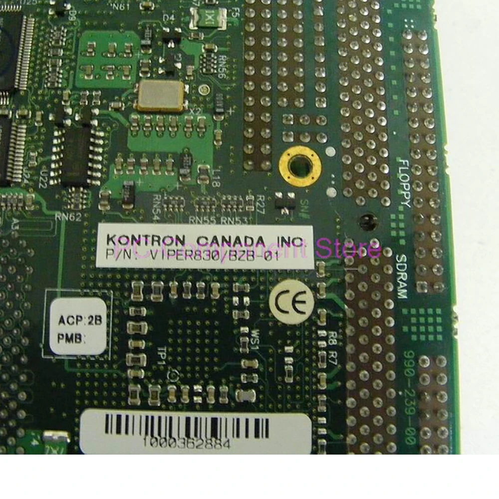 Placa base de equipo de control industrial para KONTRON VIPER830/BZB-01 VIPER830/BZB