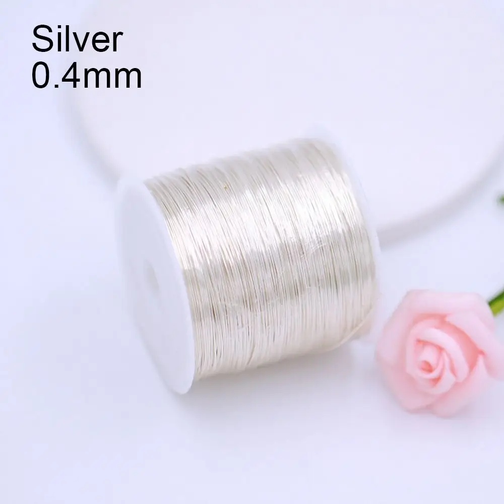 

Gold Plated Brass Copper Wire DIY 0.3mm 0.4mm Jewelry Making Wire Handmade Crafts 100 Meters/roll Handmade Brass Wire