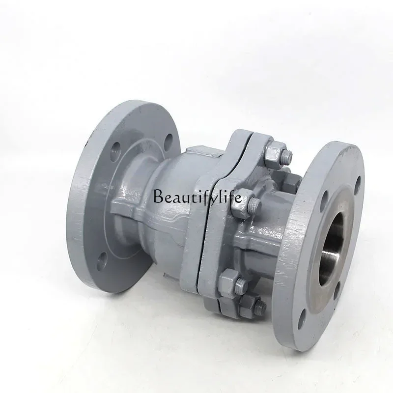 

Cast steel flanged ball valve Q41F-16C high temperature steam resistant manual carbon steel valve