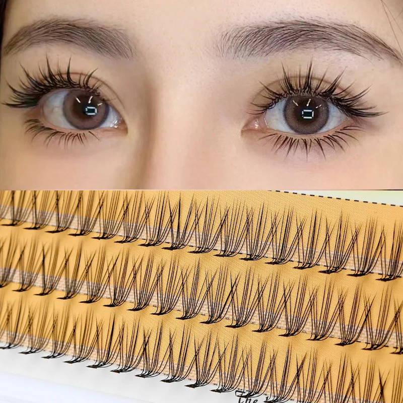 2023 10D L Curl Super Clusters Lashtray For Makeup Individual Eyelashes Bunches Professional Makeupartist Faux Lashtray