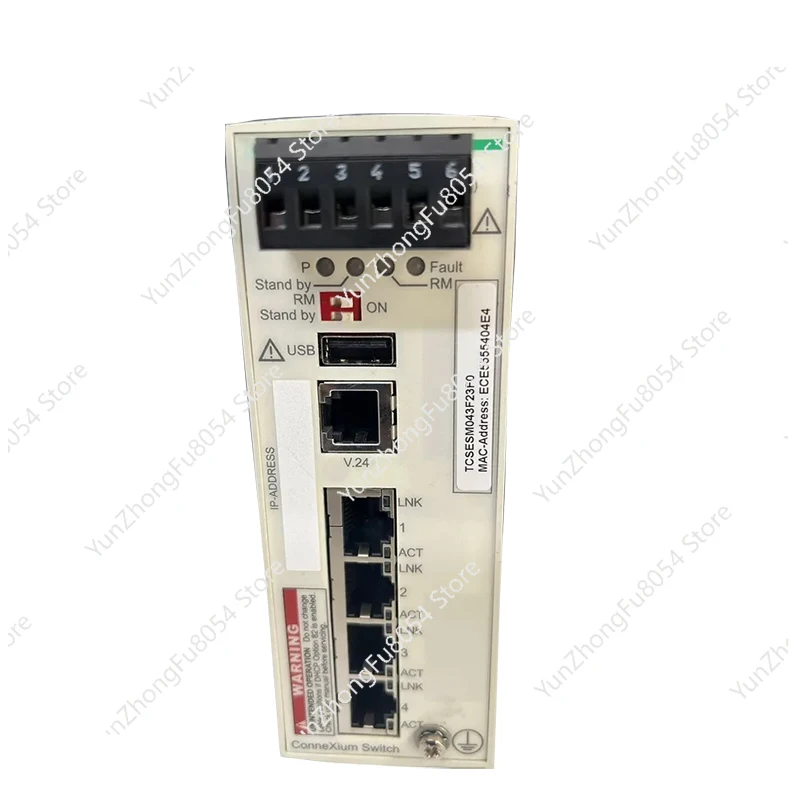

Для TCSESM043F23F0 Переключатель управления подключением 4TX Ethernet TCP/IP Переключатель управления 4-портовый медный