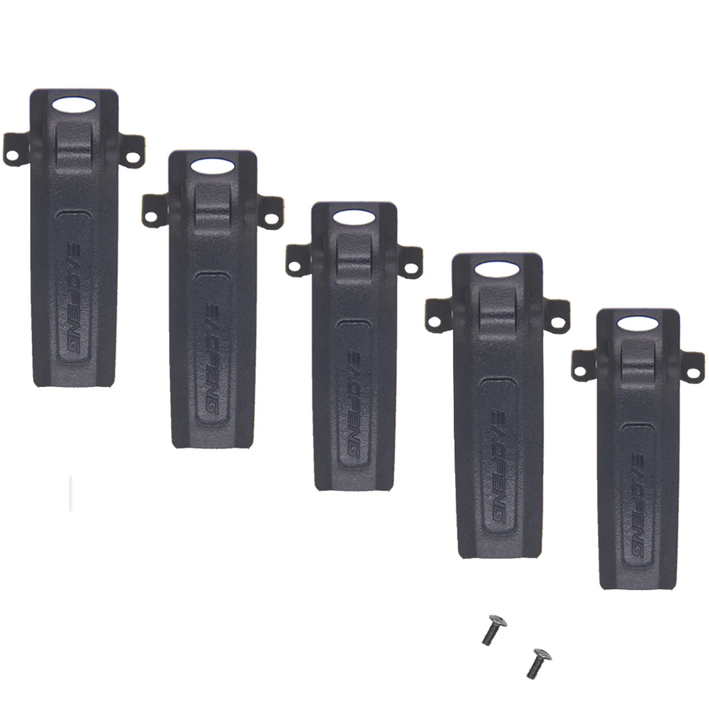 10PCS BaoFeng Back Pack UV-82 Clip da cintura per UV-8D UV-82HP UV-8 5RE Plus 5RA morsetto Radio Walkie Talkie accessori