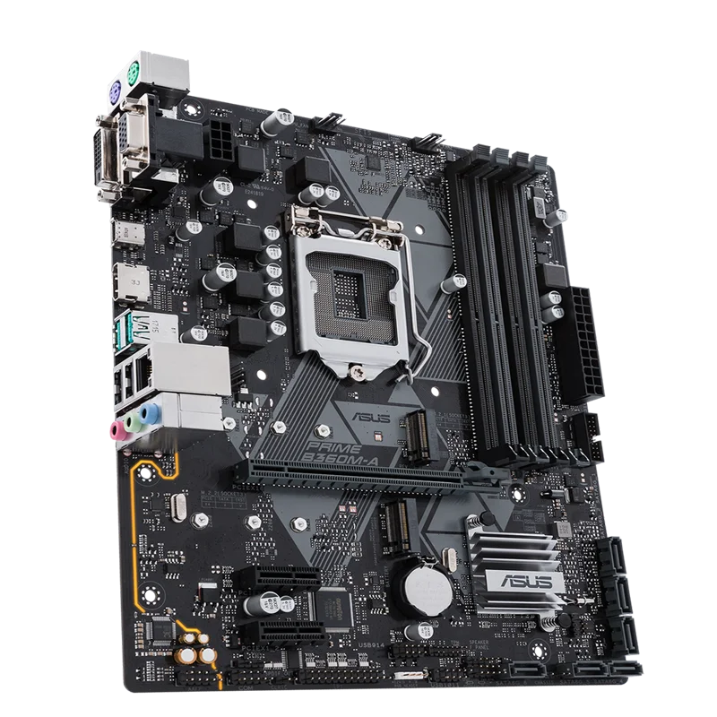ASUS B360M-A الكمبيوتر المكتبي الأصلي B360 B360M DDR4 اللوحة الأم LGA 1151 i7/i5/i3 USB3.0 SATA3