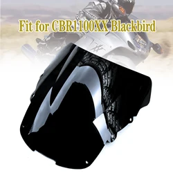 Fit For Honda 1997 - 2007 CBR1100XX Blackbird Double Bubble Motorcycle Windscreen Windshield CBR 1100XX 1998 1999 2000