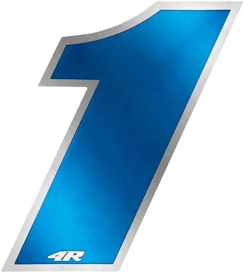 

Customized Racing Car Number 1 Stickers Decal for Car Bike Bumper Laptop The Whole Body Cover Scratches Decoration Accessories