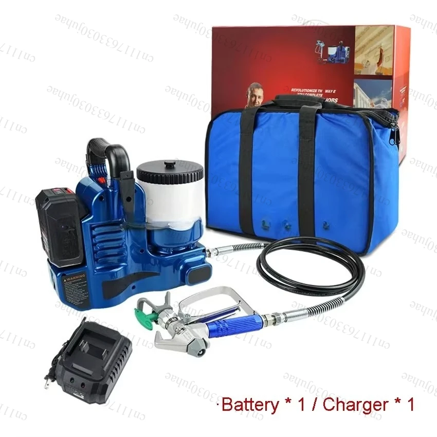 High Pressure  Spraying Machine Electric Paint Sprayer Airless Spray Gun Lithium Battery Airless Spray Machine