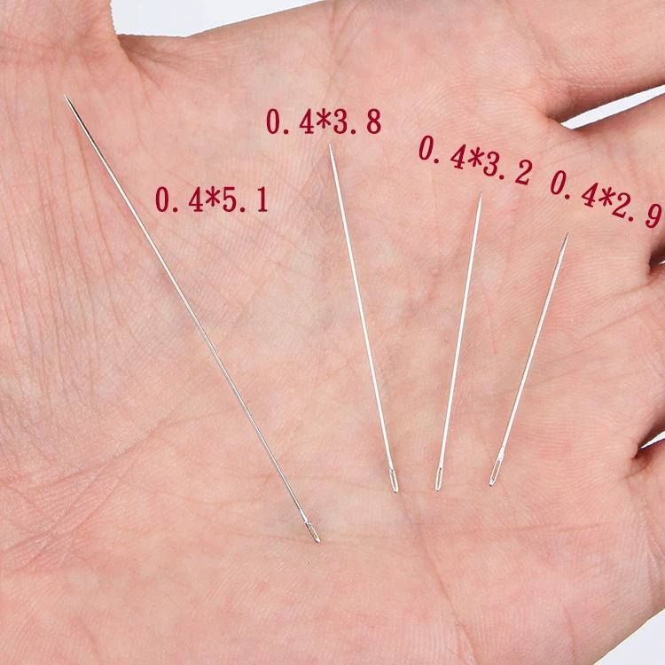 

Ультратонкая игла для вышивания бисером, ручная игла для вышивки, игла для сучжоуской вышивки, для рукоделия и вышивки бисером своими руками