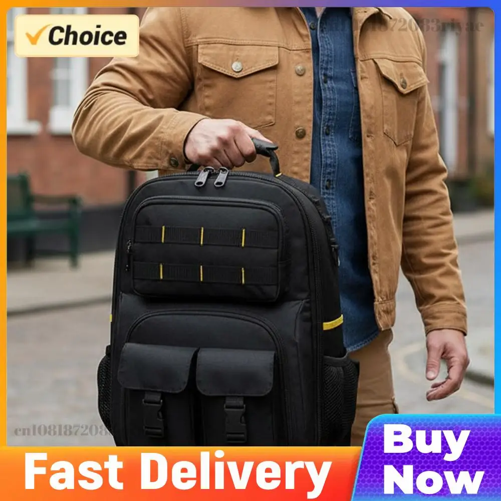 heavy-duty-electrician-backpack-wear-resist-multi-compartment-organizer-bag-large-capacity-for-construction-contractors-plumbing
