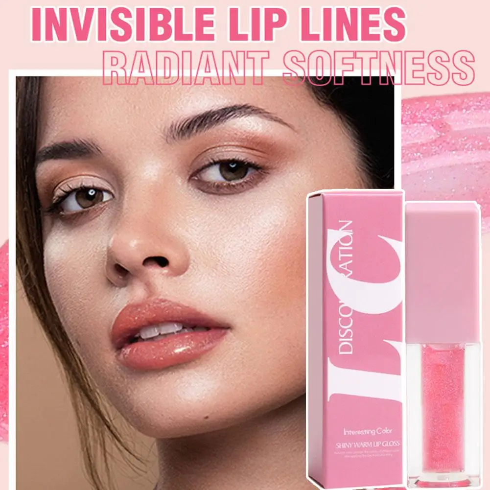 Claro lipgloss espelho à prova dwaterproof água brilho labial hidratante óleo batom líquido plumping gloss maquiagem cosméticos duradouros lábio lon w9e4