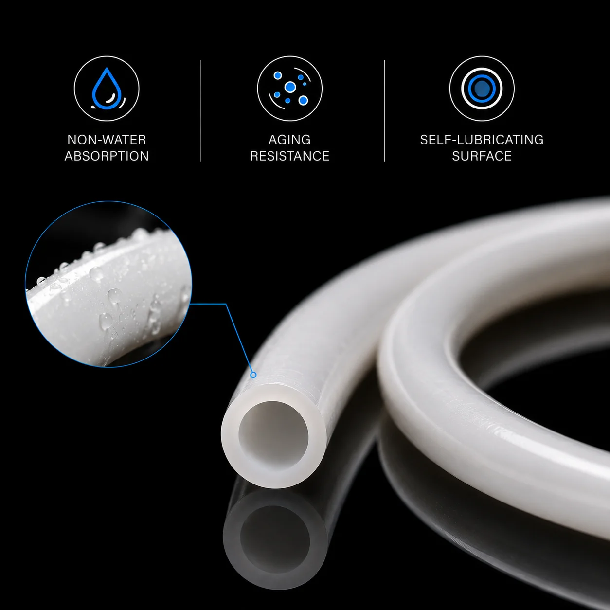 1/2/3/5/10M White Food Grade P - Ptfe Tube ulasan dan harga