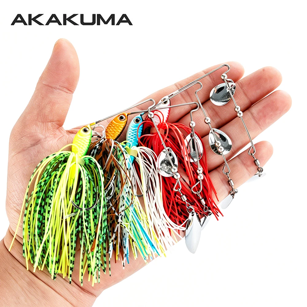 4 señuelos de pesca Spinnerbai - Fishing Lure Blade Bait reseña y precio