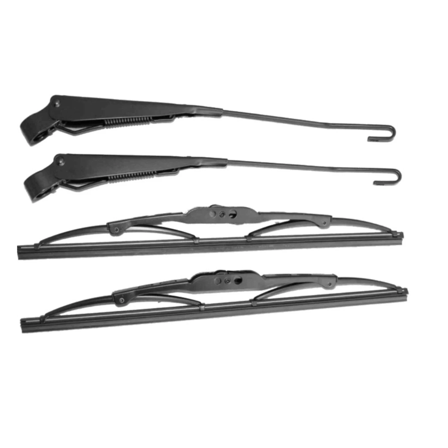 

2X Front Windscreen Windshield Wash Wiper Arm & Blade ONLY RHD For Land Rover Defender 90 110 1987 - 2016 Range Rover Classic