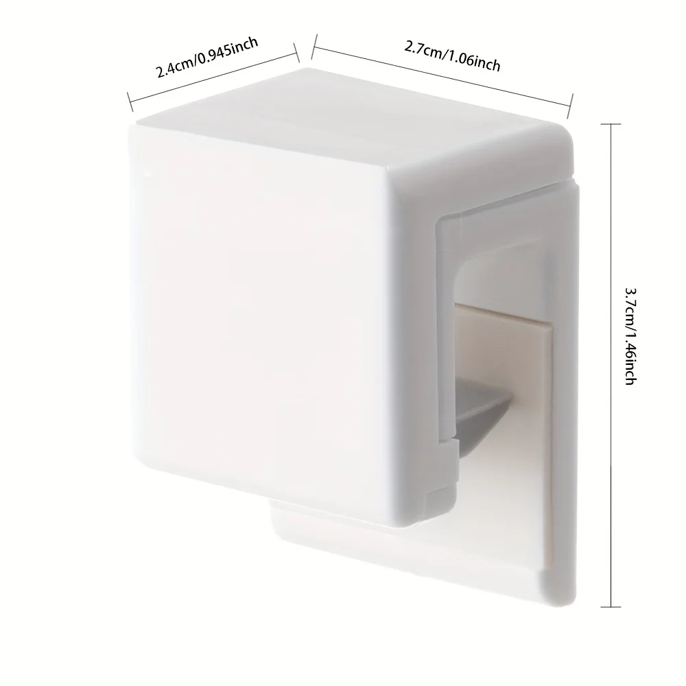 3/5/10Pcs Punch-free Toothbrush Holder Wall-mounted Toothpaste Holder Storage Rack Holders Organizer Bathroom Accessories