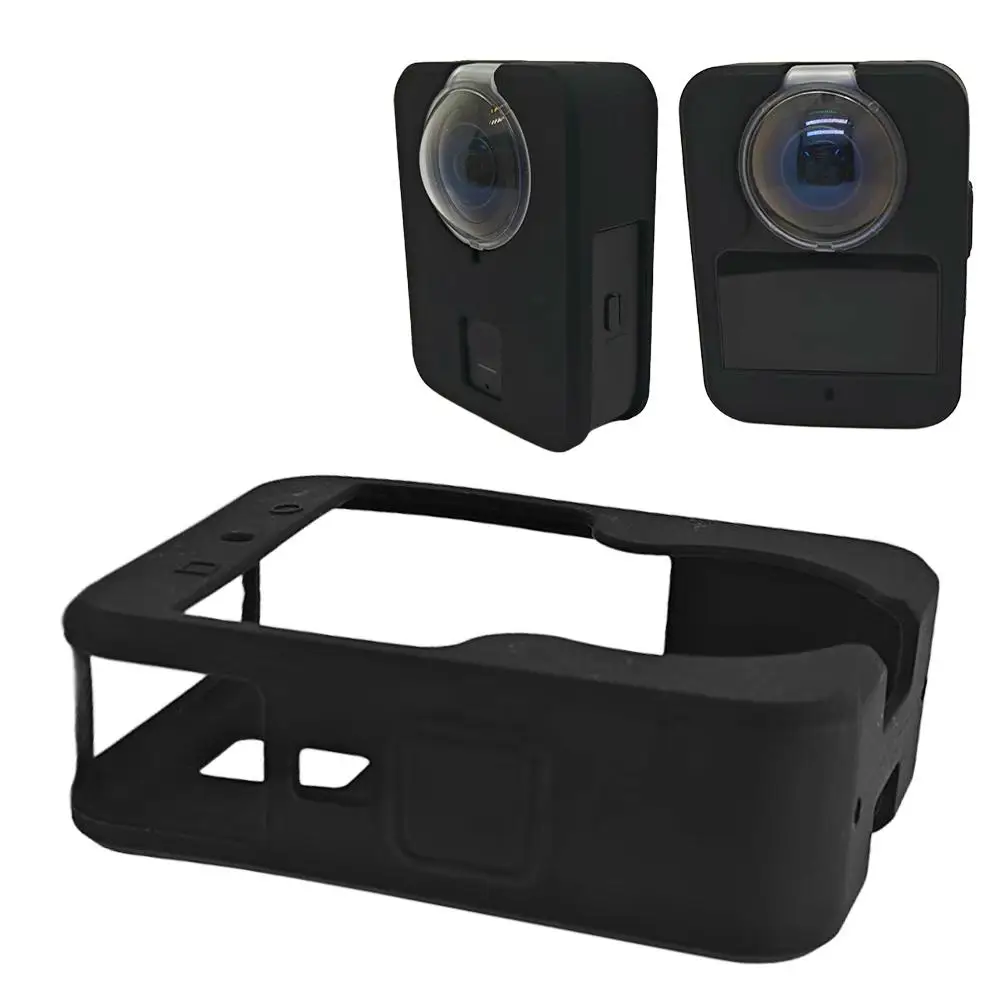 Silicone Sleeve Case for dji Osmo 360, Soft Protective Case Battery Side Open, All-Round Protect Action Camera Accessories Q5C8