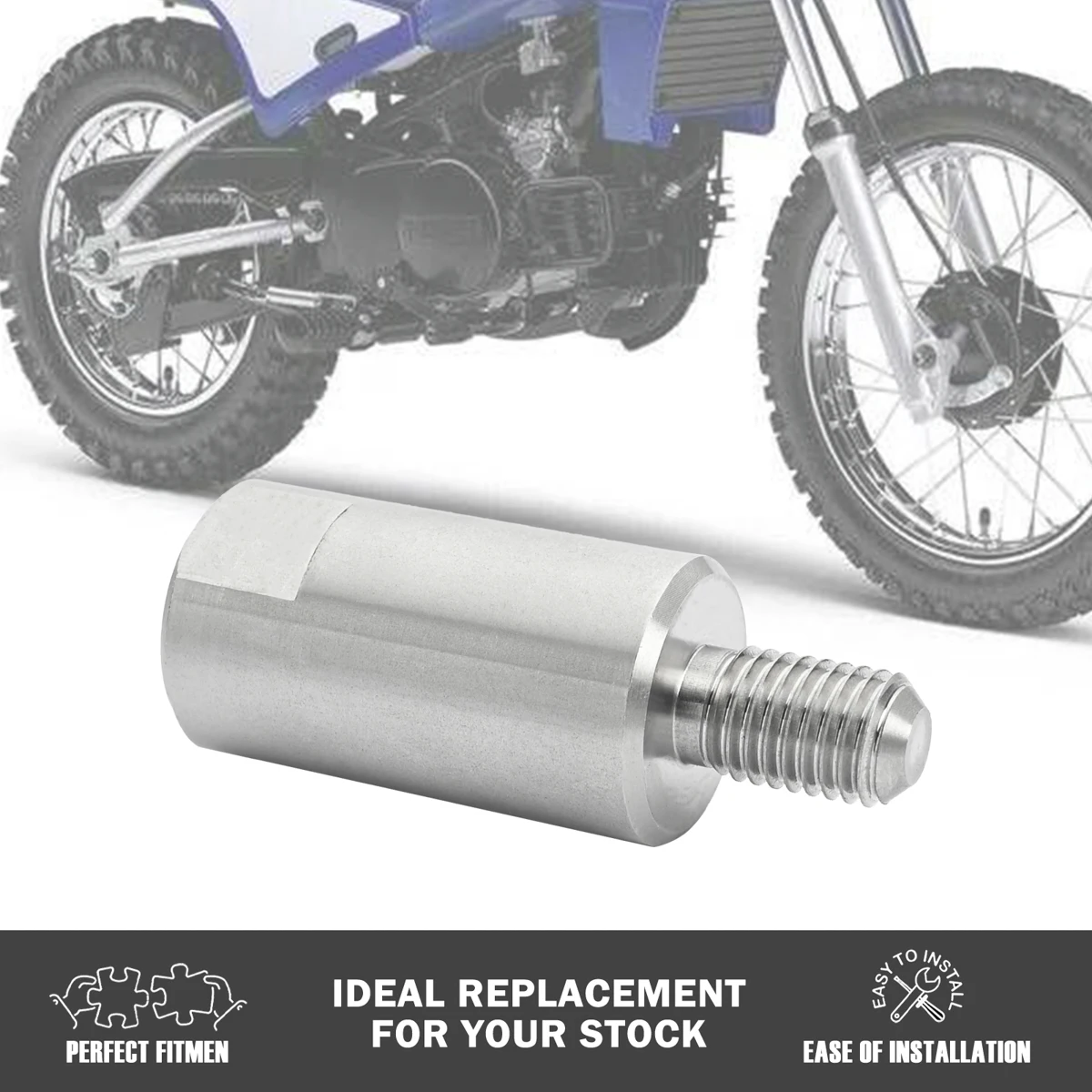 Motorcycle Rear Shock Extender Suspension Seat Lifter Kit Stainless Steel For Yamaha PW80 TTR90 1983-present