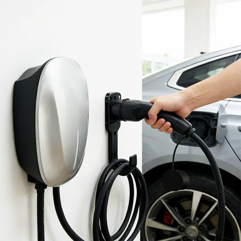 Intelligent Wallbox Mounted 11KW 32A AC EV Charger Type 2 EU Plugs Home Charging Station for New Energy Vehicle