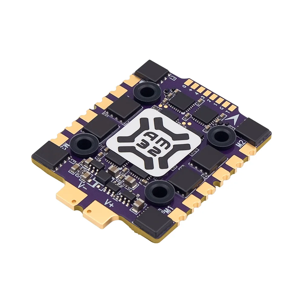 Flycolor RC 60A ESC Raptor5 G2 Mini AM32 60A ESC 3-6S Lipo 20x20mm M3 admite todos los señales digitales Dshot para Drones RC FPV